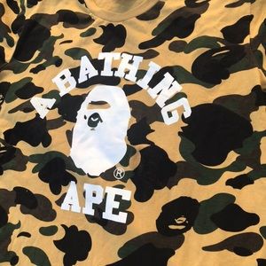 Official BAPE Camo Tee. 🔱